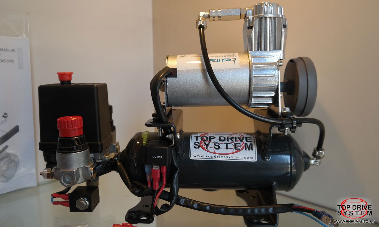 Комплект автоматики для пневмосистемы усиления подвески